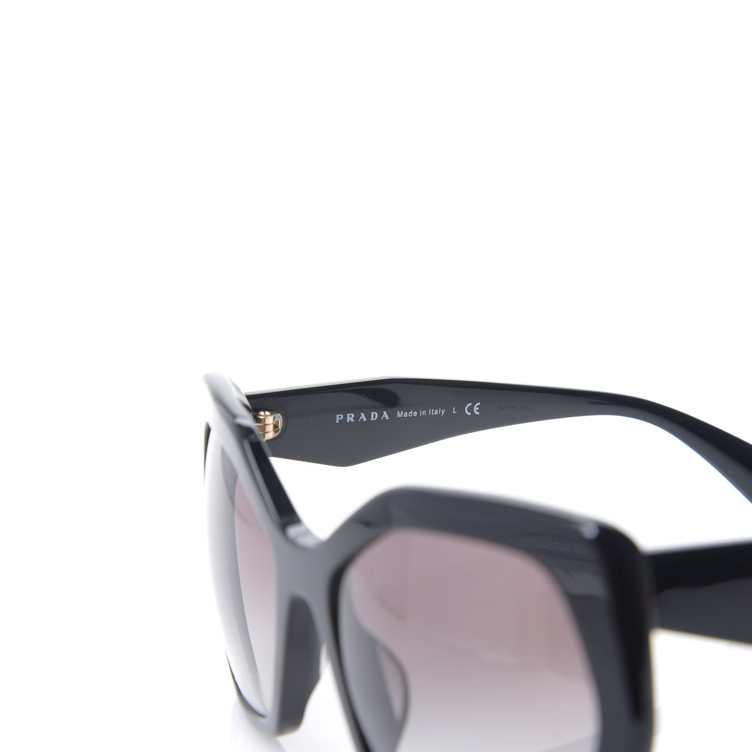 Prada Sunglasses SPR 16R Black 6 of 8