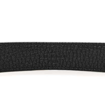 Louis Vuitton Grained Calfskin Shoulder Strap Dark Brown 3 of 3