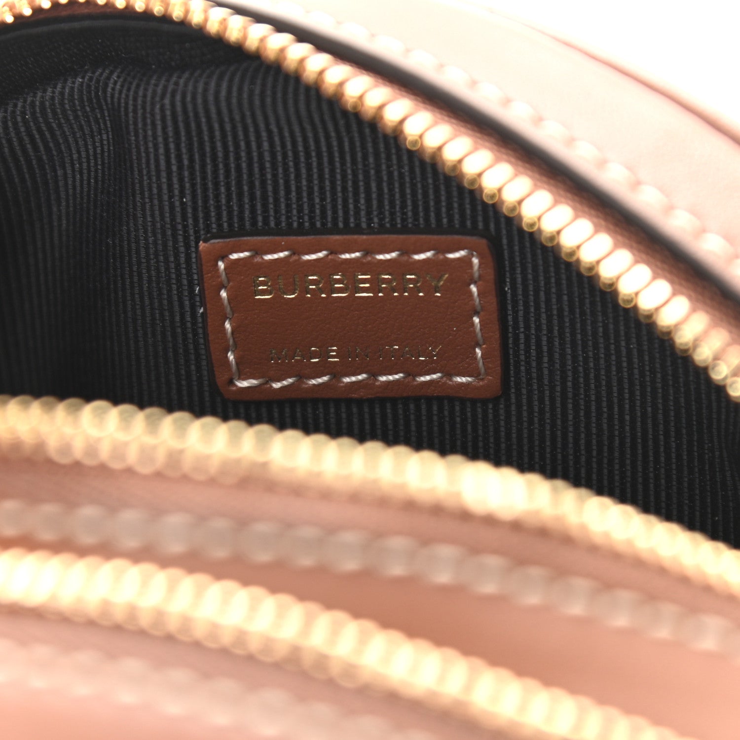Burberry Canvas Calfskin Louise Bag Natural 6 of 10