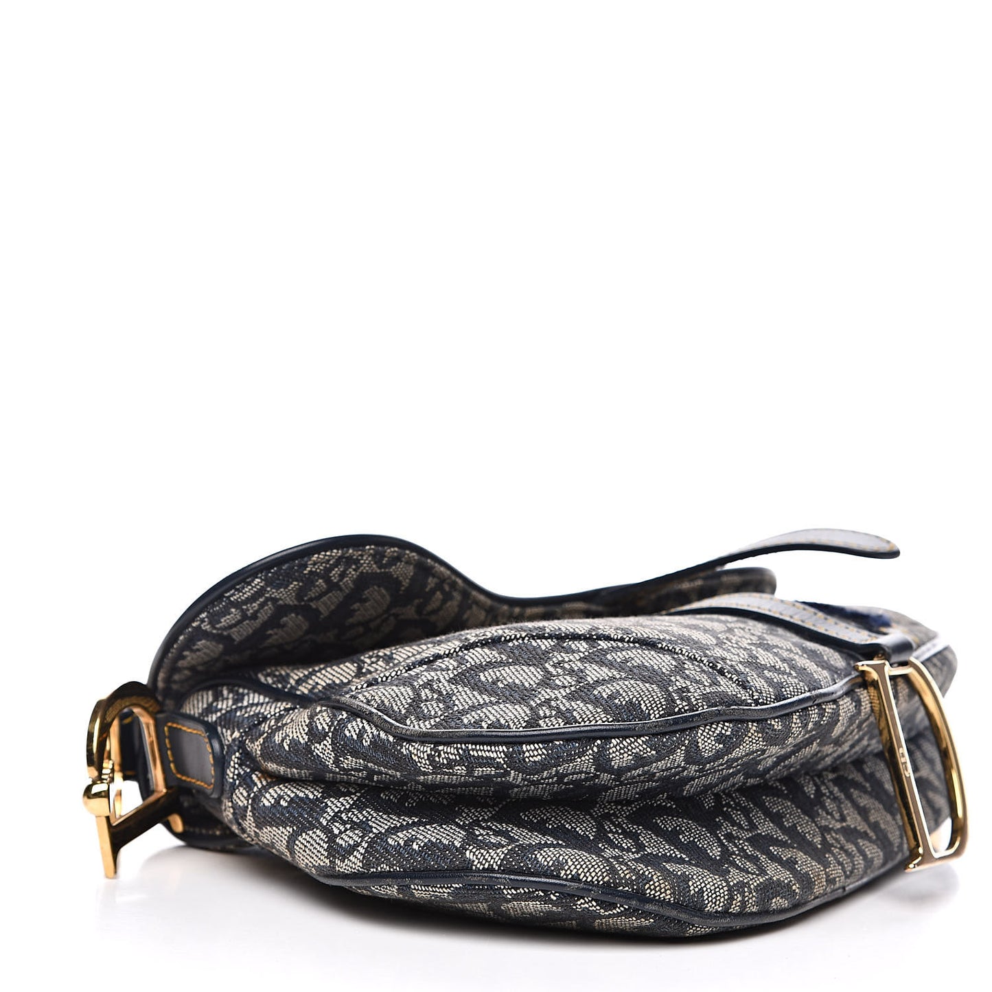 Monogram Saddle Bag Black