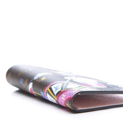 Louis Vuitton Monogram 2020 Christmas Animation Big Wheel Passport Cover Rose Ballerine 7 of 9