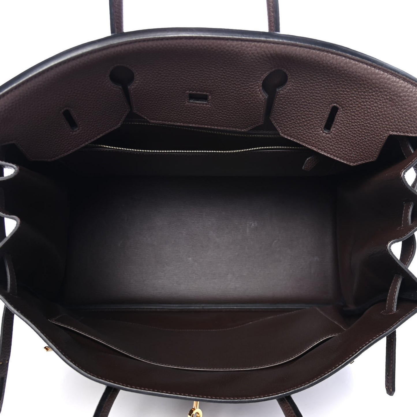 Togo Birkin 40 Chocolate