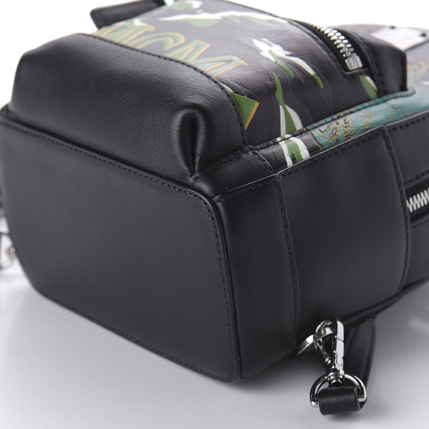 Calfskin Pop Rabbit Mini Backpack Black