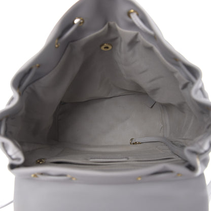Chanel Calfskin Quilted Large Urban Spirit Backpack Grey 4 of 9