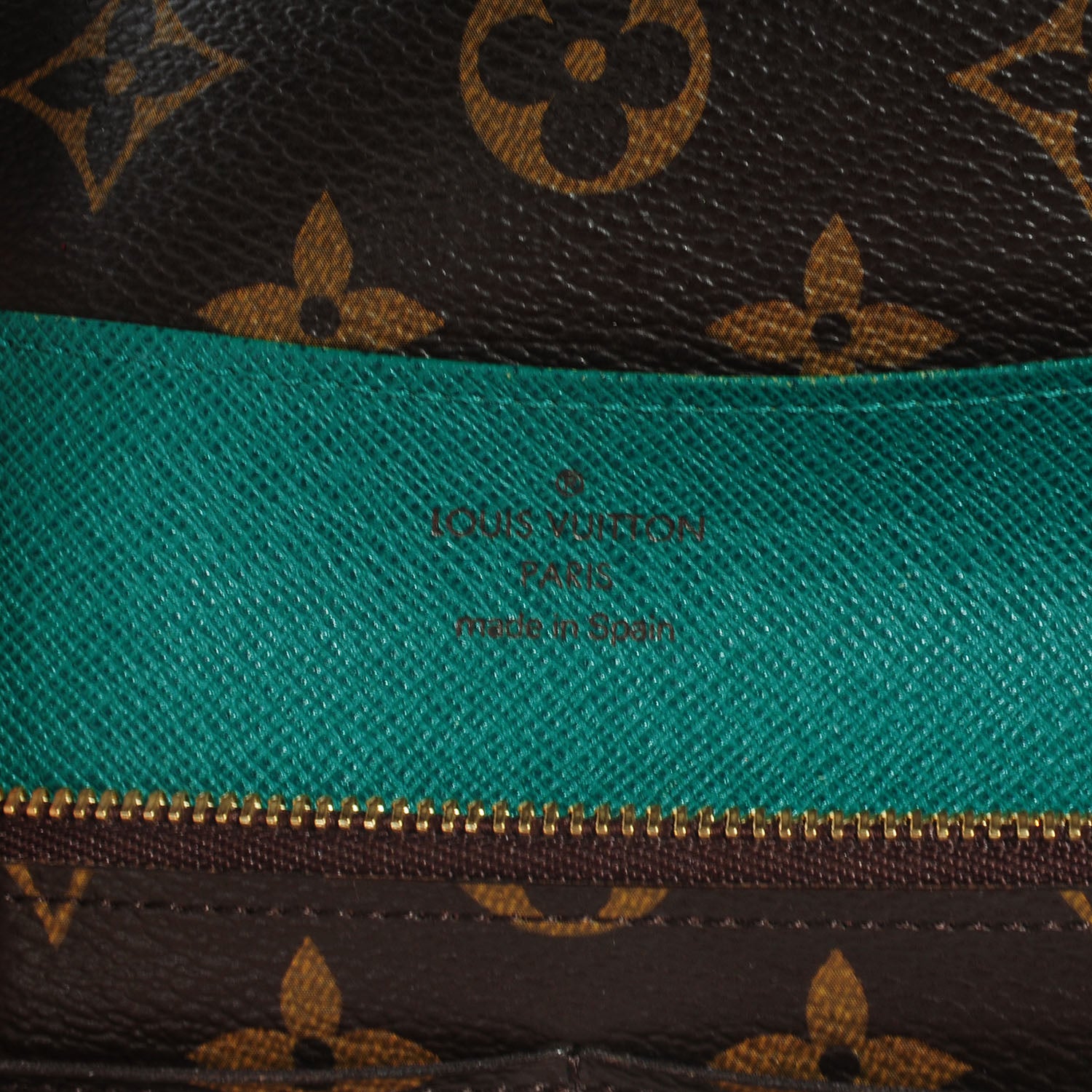 Louis Vuitton Monogram Emilie Wallet Vert 7 of 8