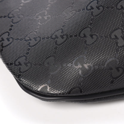 Gucci Imprime Monogram Belt Bag Black 9 of 10