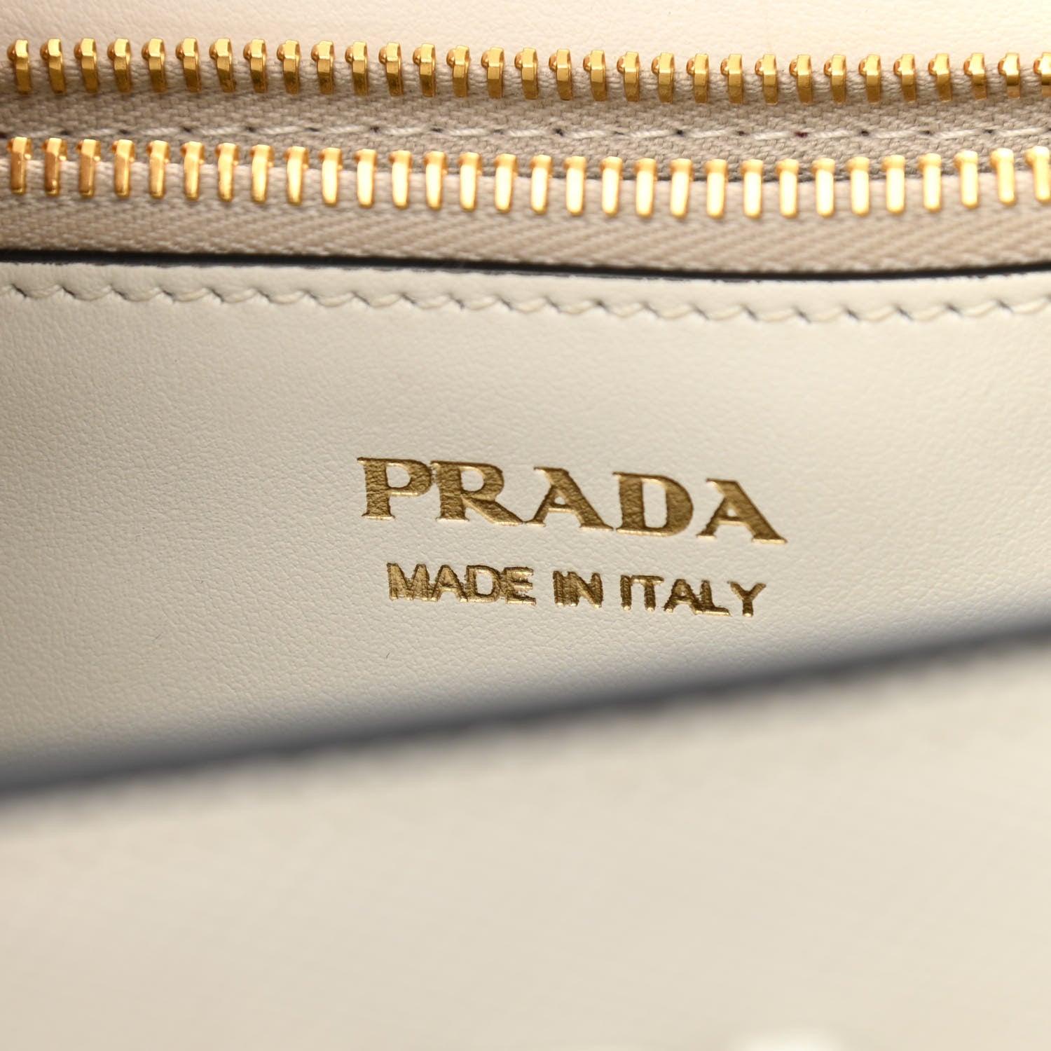 Prada Saffiano Cuir Calfskin Small Monochrome Top Handle Tote White 5 of 6