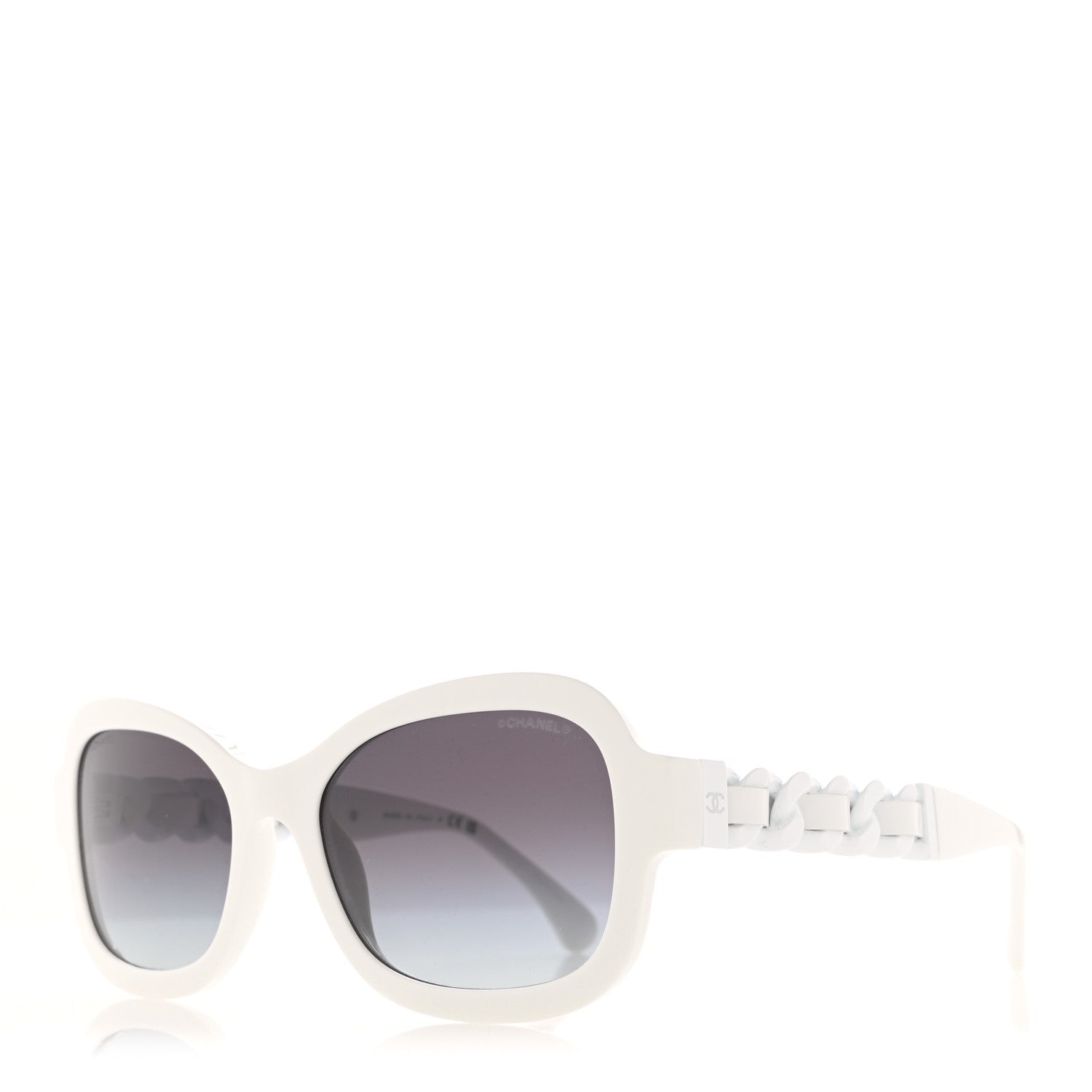 Chanel Acetate Chain Sunglasses 5465-Q White 1 of 10