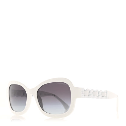 Chanel Acetate Chain Sunglasses 5465-Q White 1 of 10