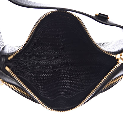Prada Vitello Daino Small Belt Bag Black 5 of 13