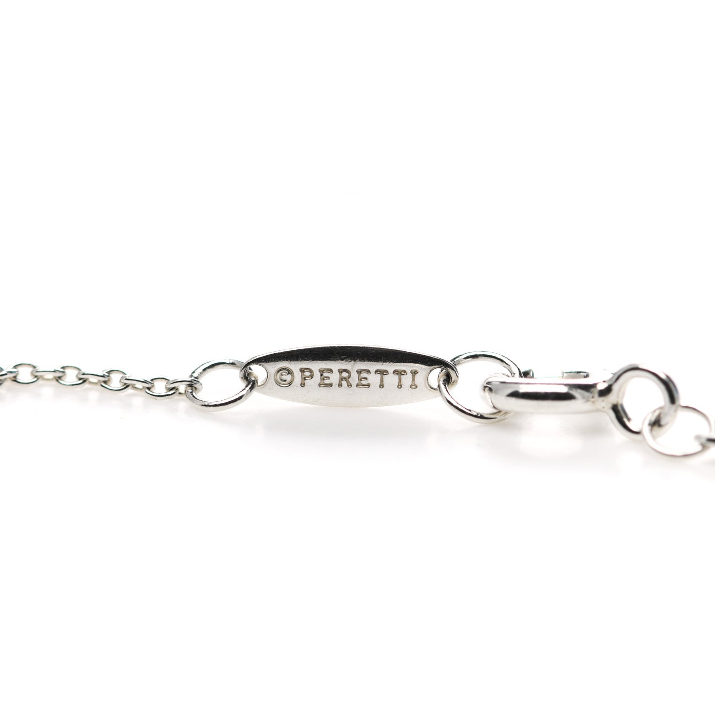 Sterling Silver Aquamarine Elsa Peretti Color By The Yard 3 Station Bracelet