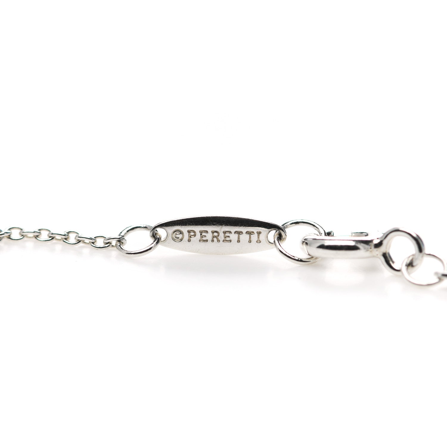 Tiffany Sterling Silver Aquamarine Elsa Peretti Color By The Yard 3 Station Bracelet 6 of 7