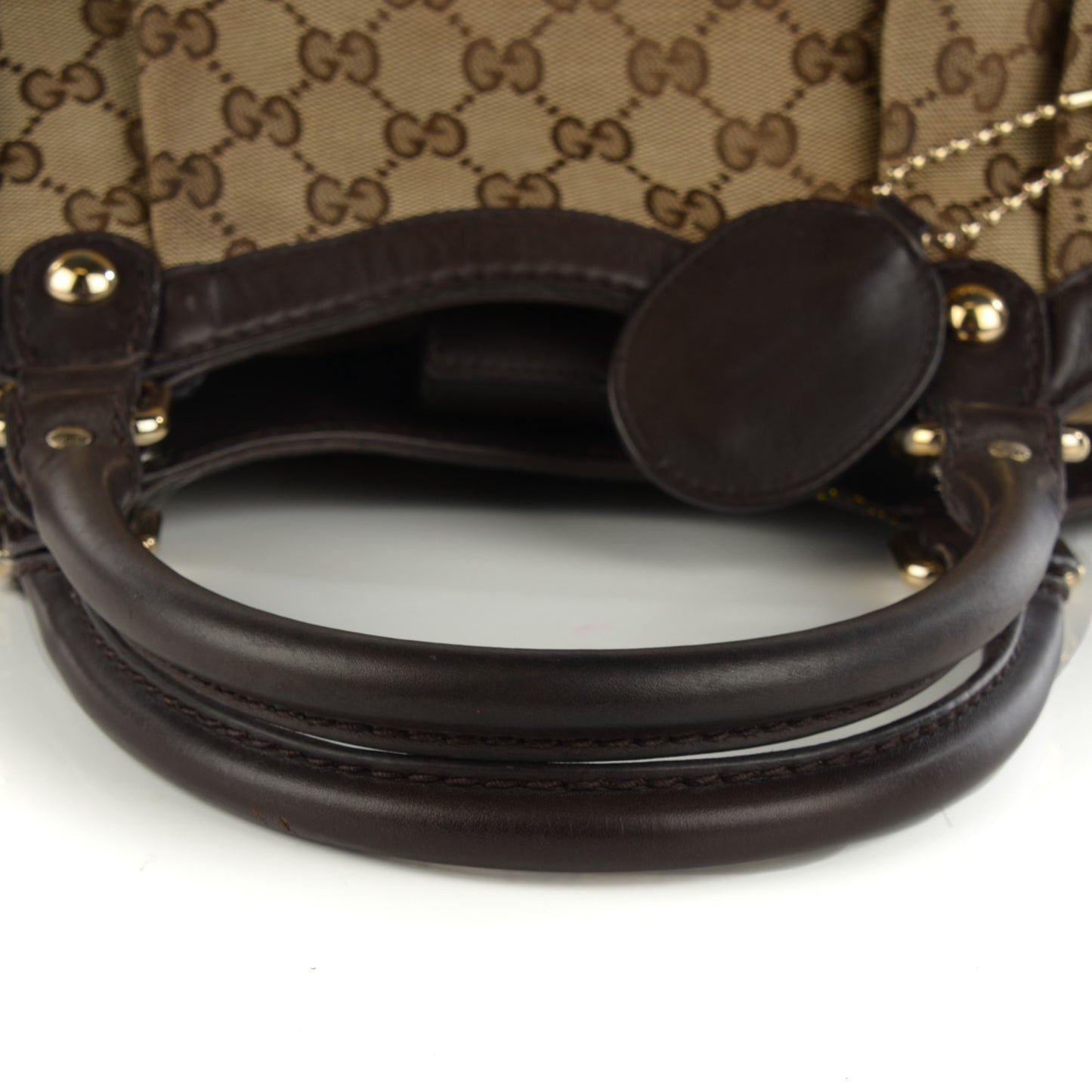 Monogram Medium Sukey Tote Dark Brown