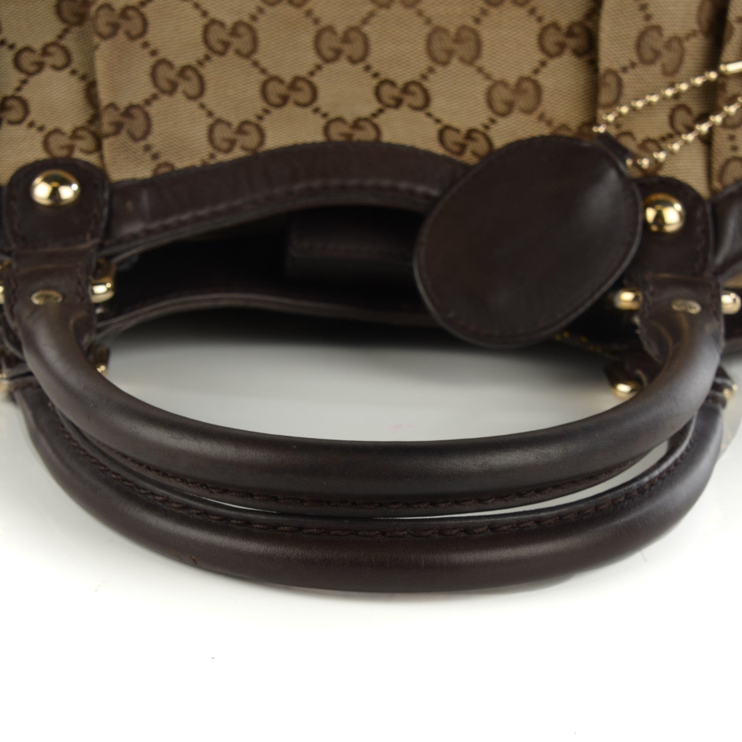Gucci Monogram Medium Sukey Tote Dark Brown 11 of 11