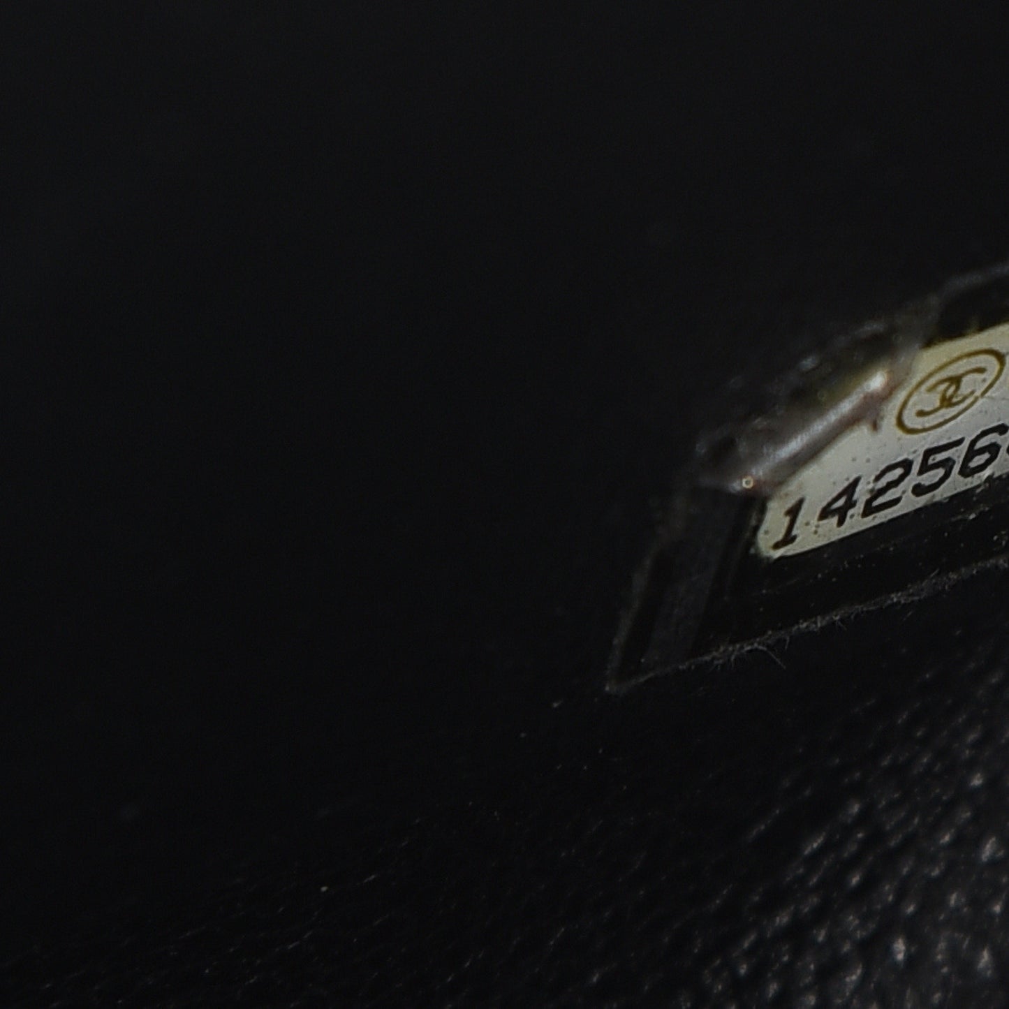 Patent Calfskin Quilted Mini Square Flap Black