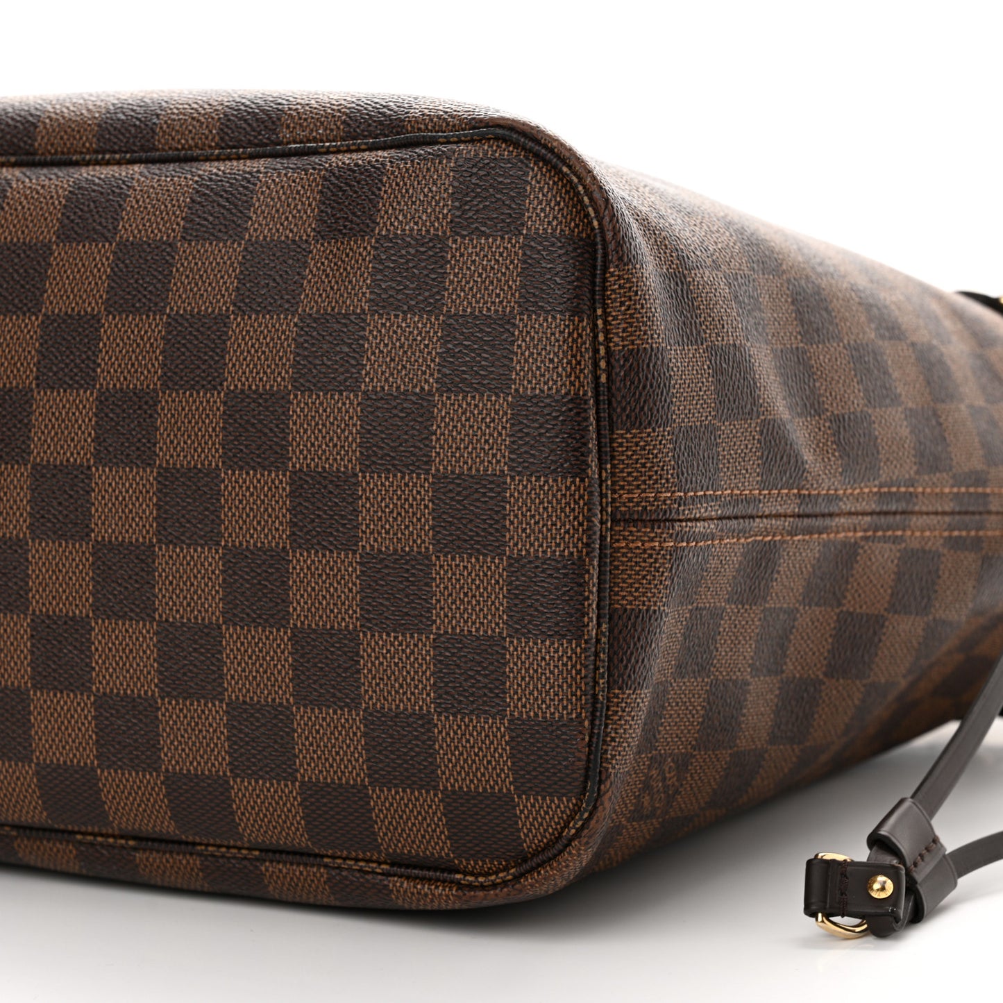 Damier Ebene Neo Neverfull MM Rose Ballerine