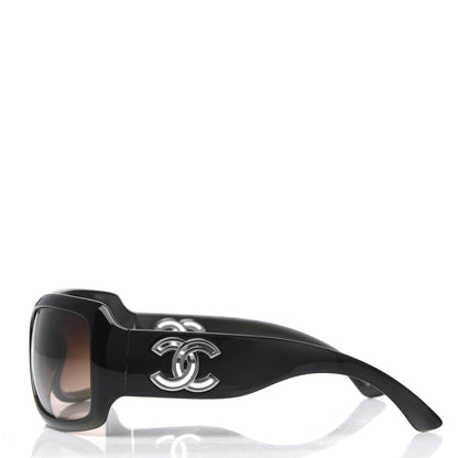 Chanel CC Sunglasses 6018 Black 3 of 4