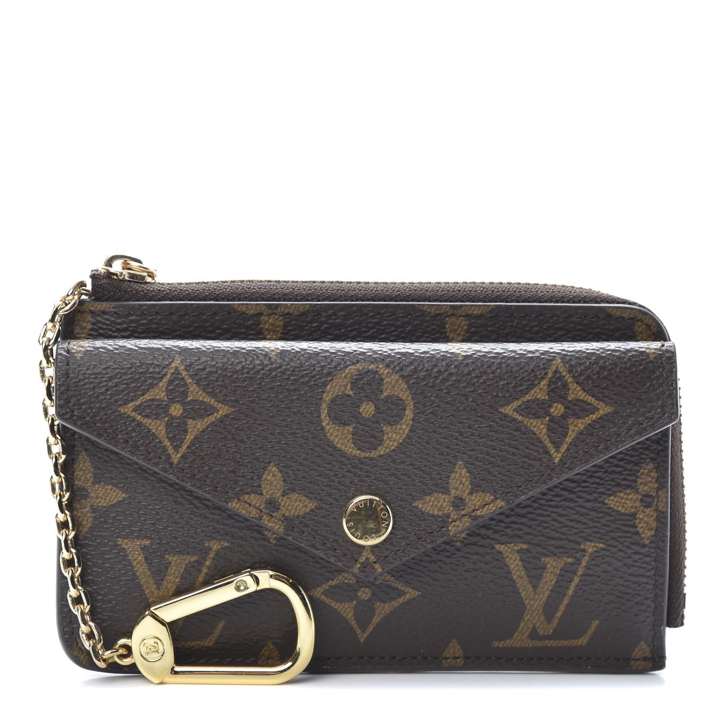 Monogram Recto Verso Card Holder Black