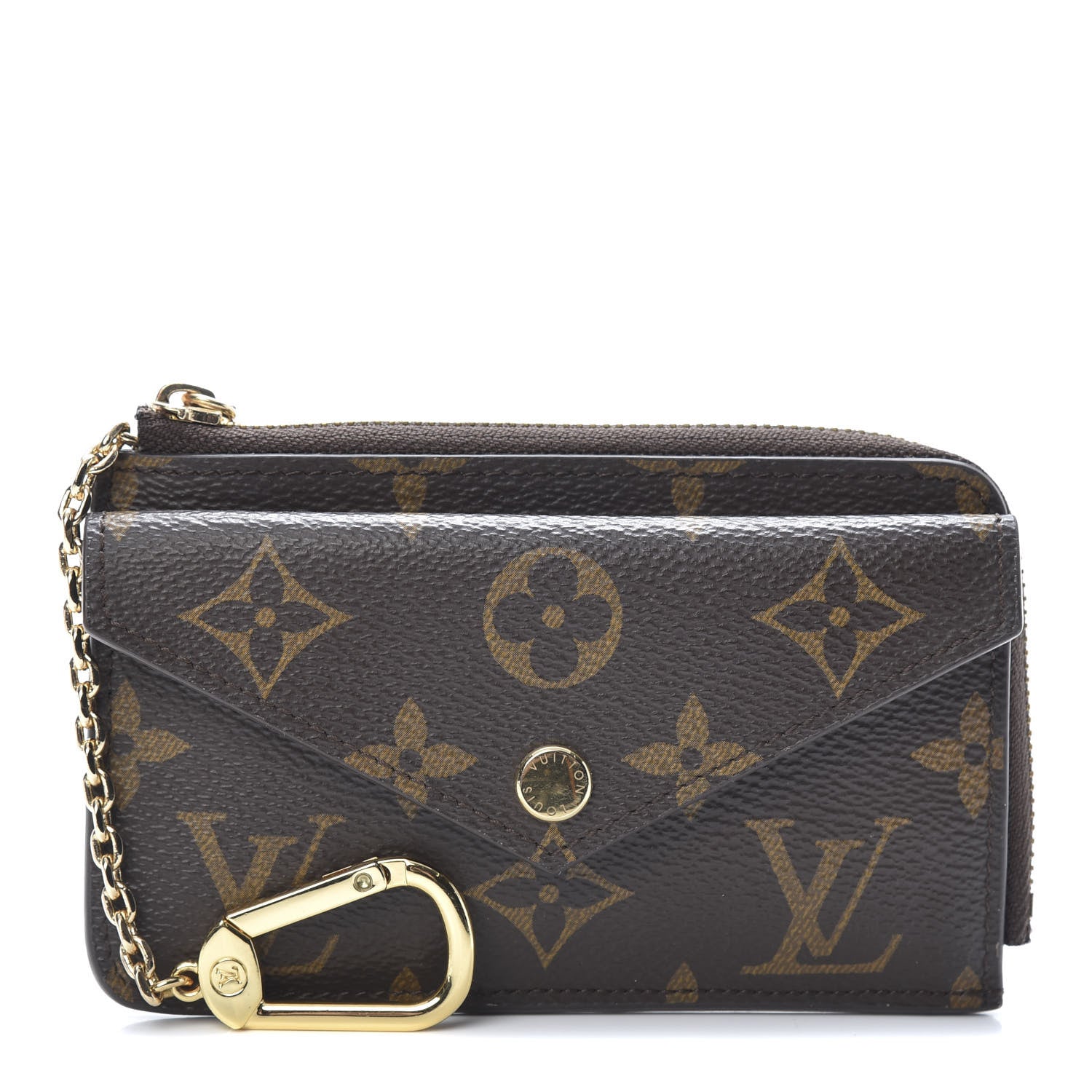 Louis Vuitton Monogram Recto Verso Card Holder Black 1 of 10