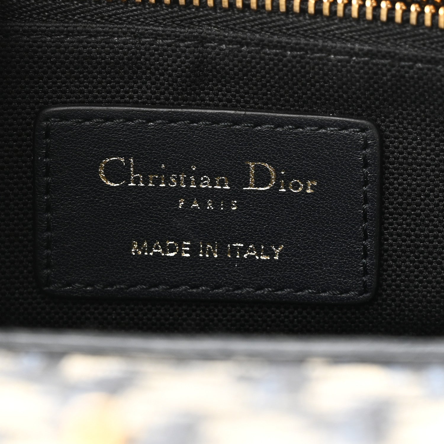 Christian Dior Oblique 30 Montaigne 2-In-1 Pouch Blue 6 of 9