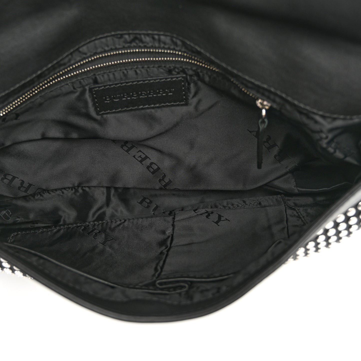 Calfskin Studded Medium Dalston Shoulder Bag Black