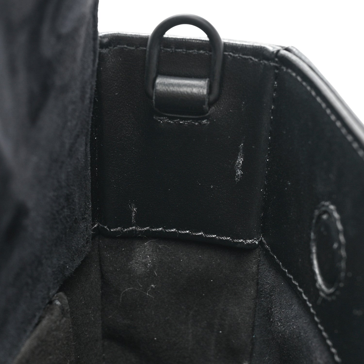 Christian Dior Calfskin Cannage Diamond Medium Lady D-Joy Black 10 of 14