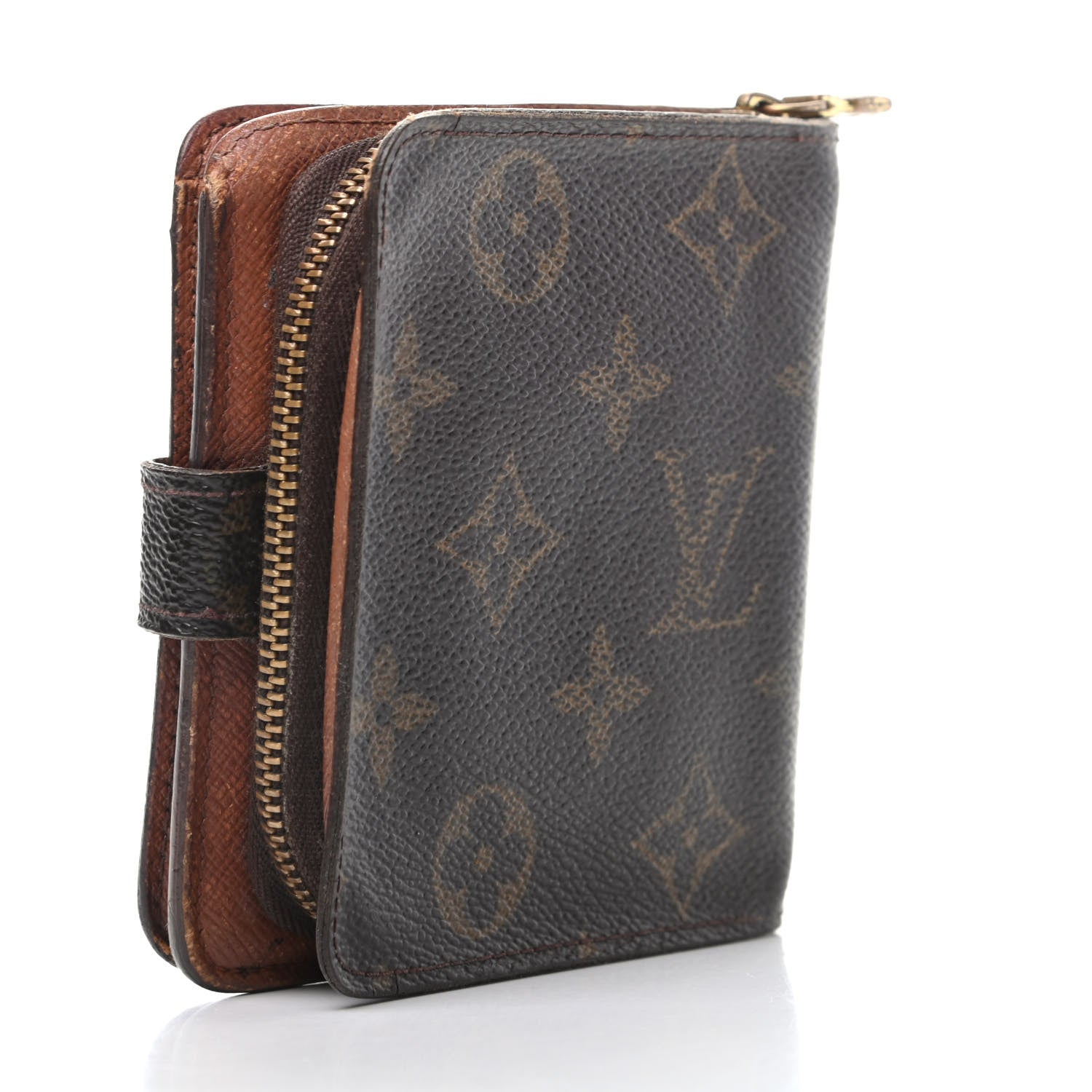 Louis Vuitton Monogram Compact Zippe Zipped Wallet 3 of 13