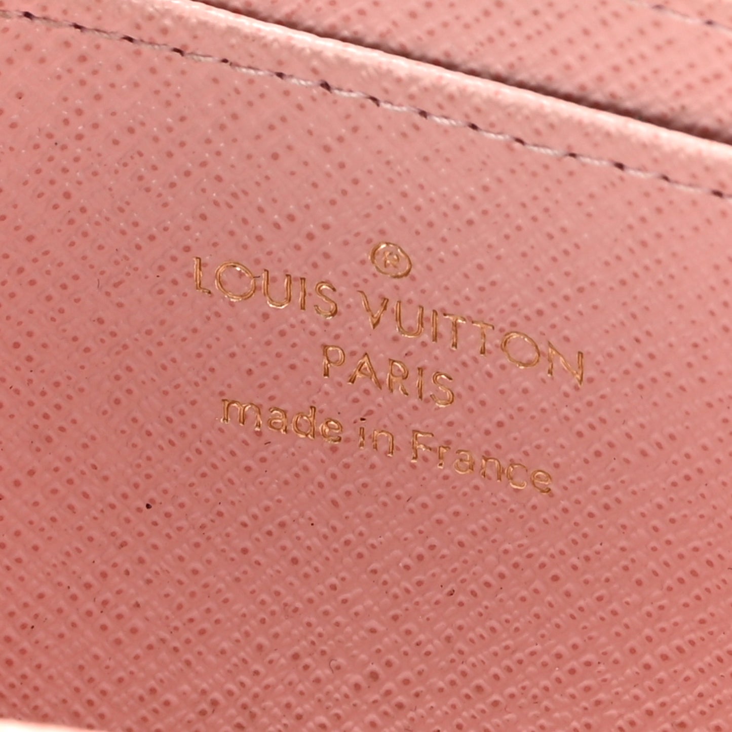 Damier Ebene Zippy Coin Purse Rose Ballerine