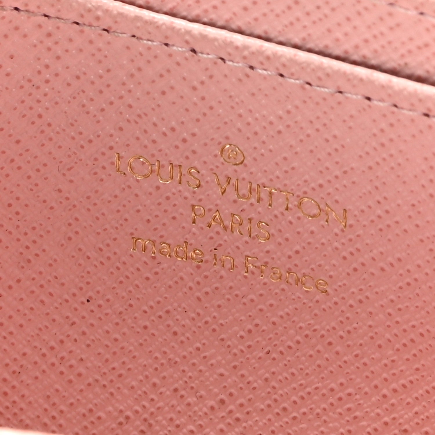 Louis Vuitton Damier Ebene Zippy Coin Purse Rose Ballerine 6 of 7