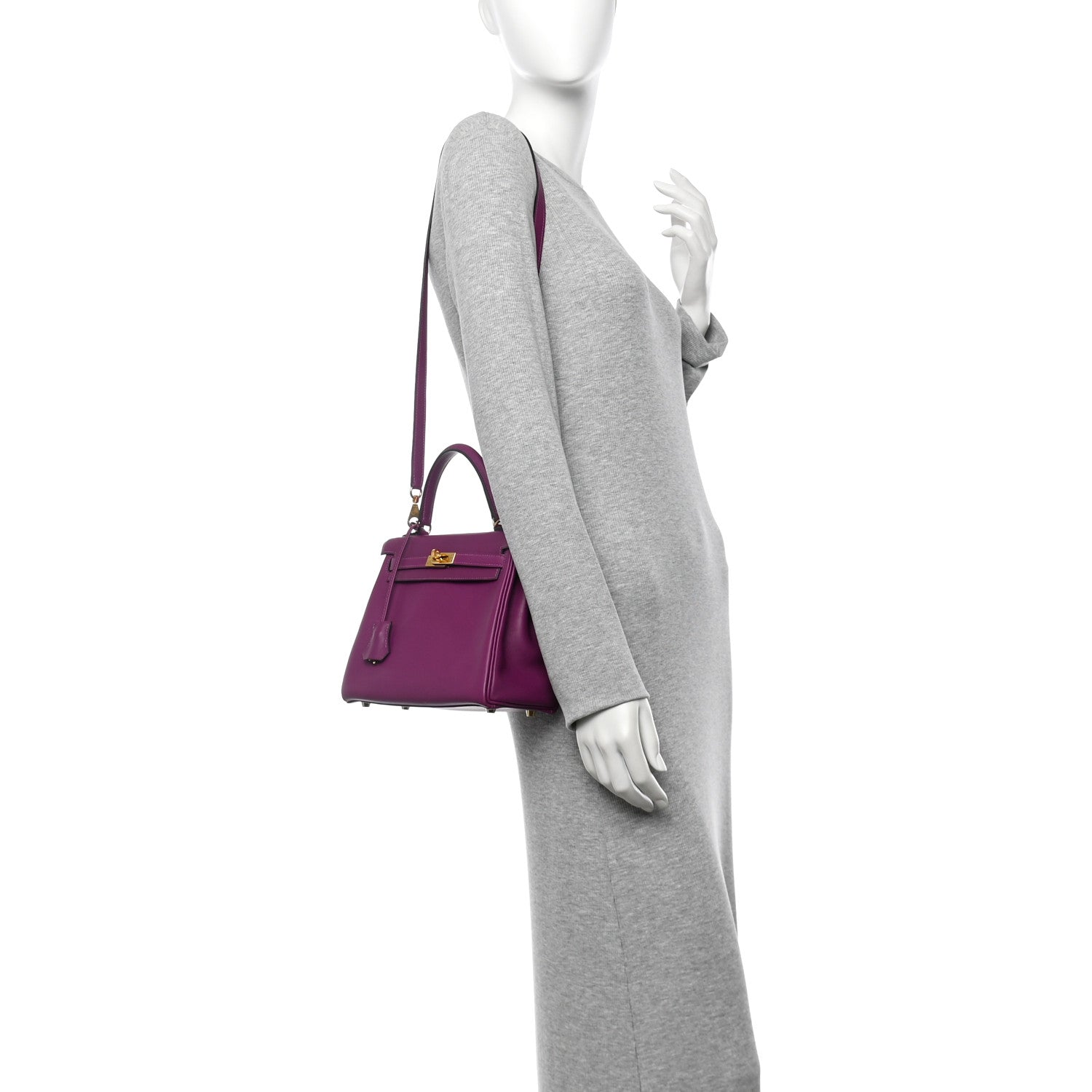 Hermes Swift Kelly Retourne 25 Anemone 2 of 10