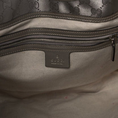 Gucci Imprime Monogram Medium Joy Shoulder Bag Silver 5 of 12