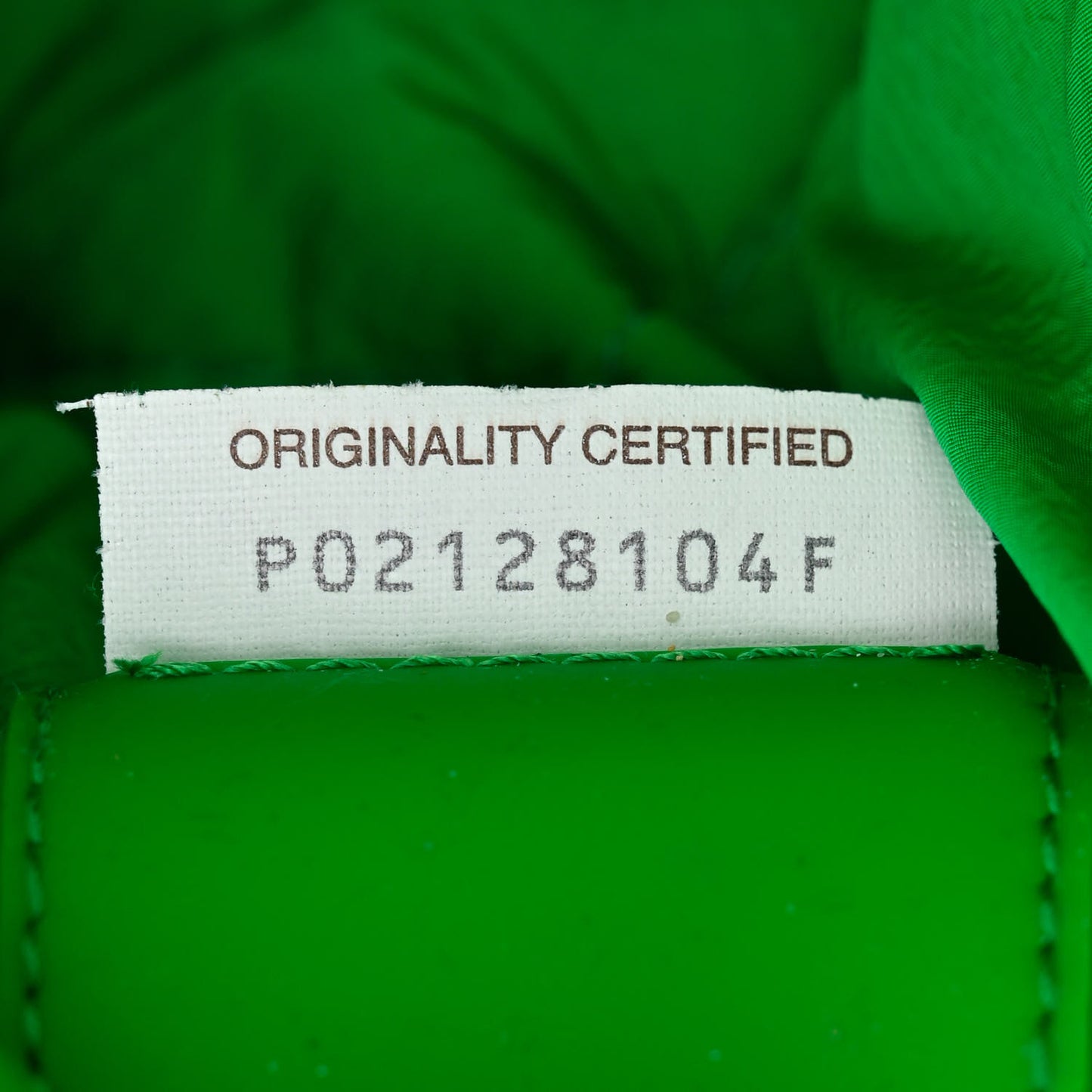 Nylon Intrecciato Padded Tech Cassette Bag Parakeet