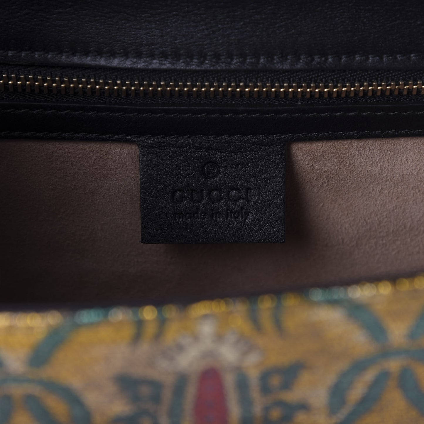 Iridescent Brocade Small Sylvie Shoulder Bag Gold