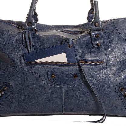 Balenciaga Agneau Classic Hardware Work Bleu Roi 6 of 11