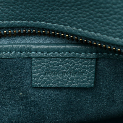 Celine Baby Drummed Calfskin Nano Prussian Blue 7 of 11