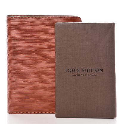 Louis Vuitton Epi Medium Ring Agenda Cover Kenyan Fawn 9 of 9