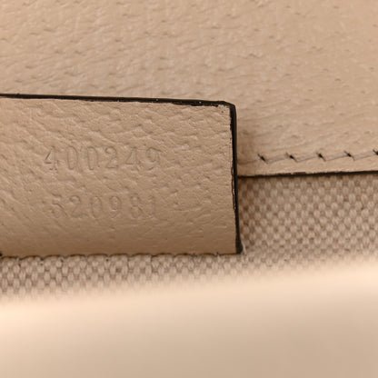 Gucci Textured Calfskin Crystal Small Dionysus Shoulder Bag Mystic White 7 of 11