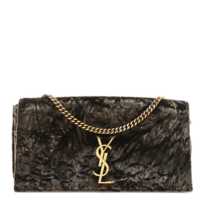 Saint Laurent Velvet Monogram Kate 99 Vintage Olive 1 of 9