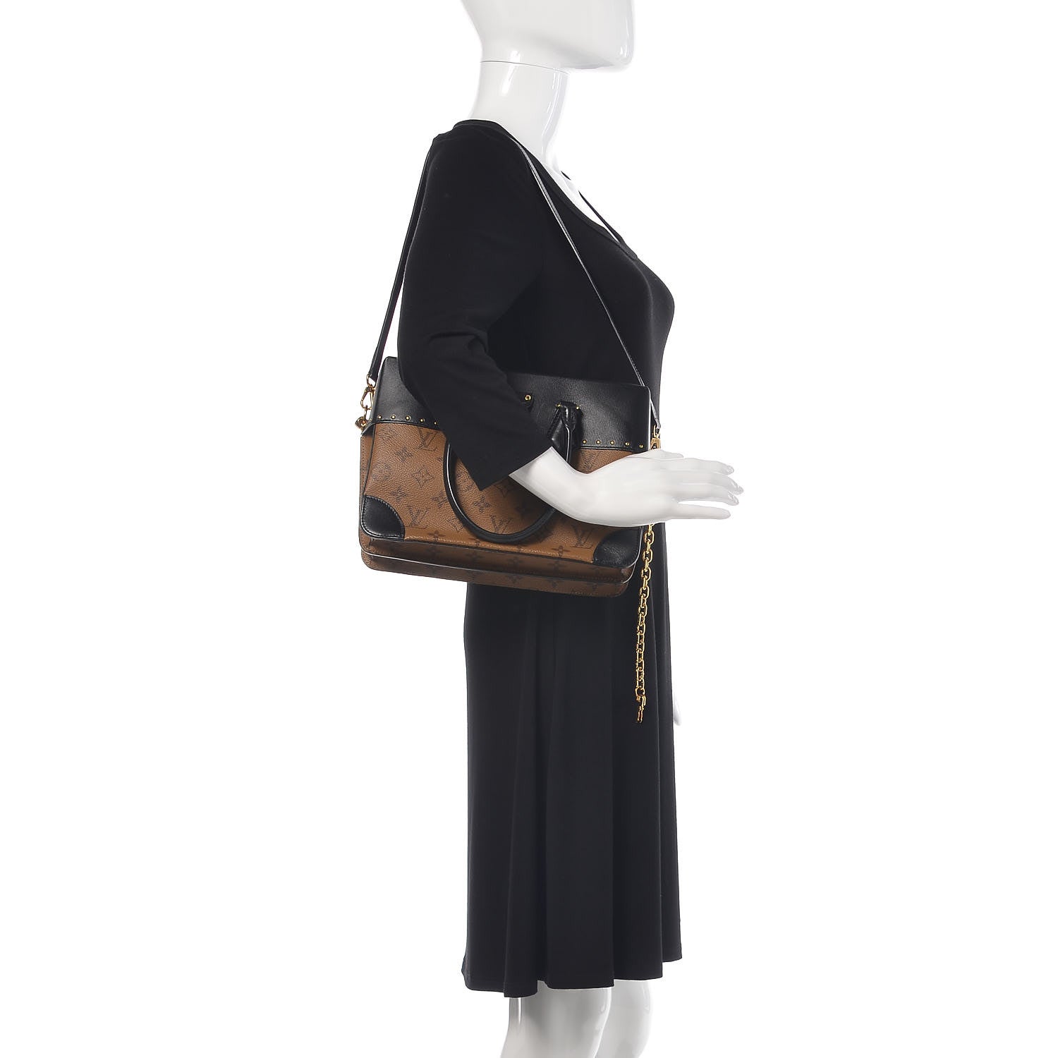 Louis Vuitton Reverse Monogram City Malle MM 3 of 17