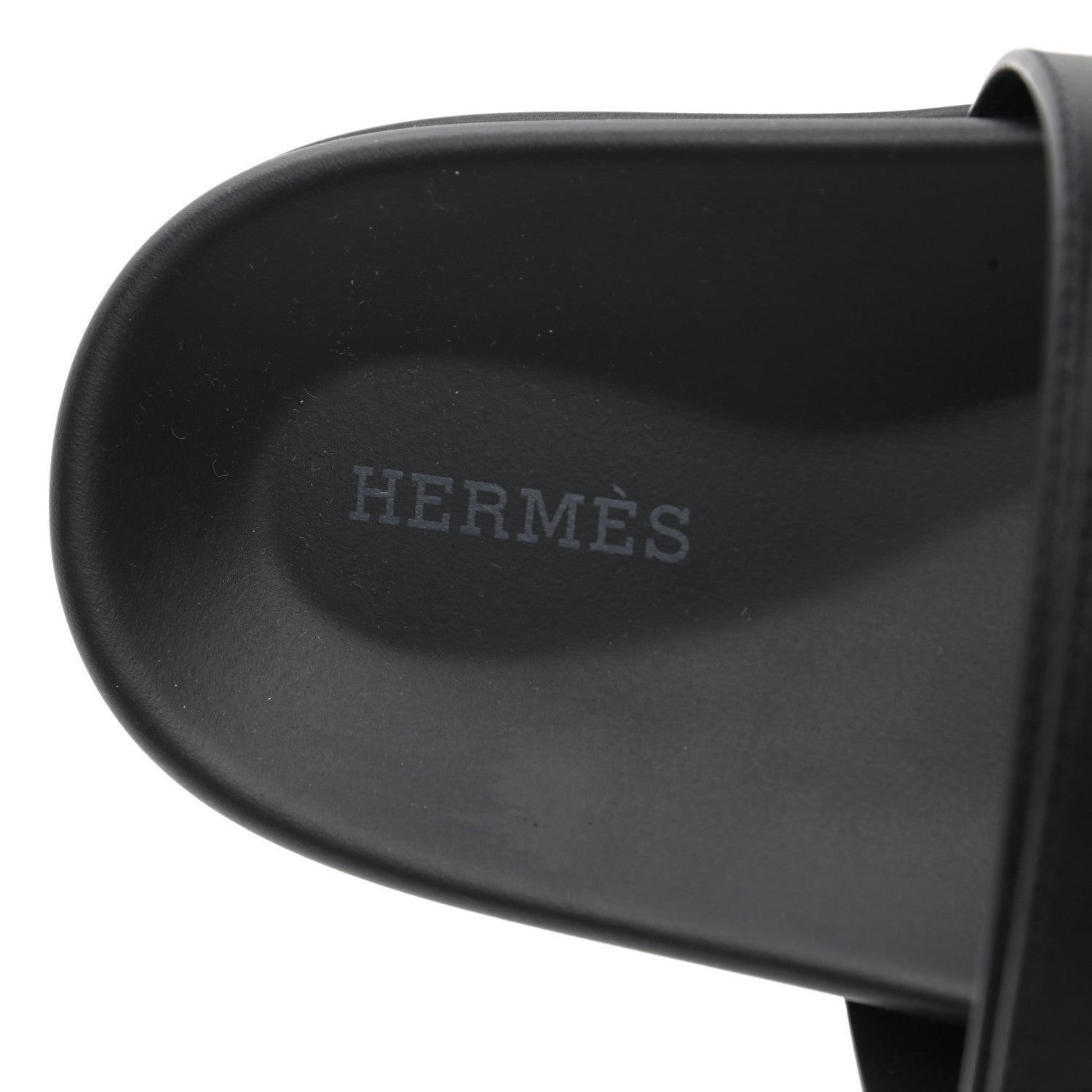 Hermes Calfskin Mens Chypre Sandals 43 Black 7 of 9