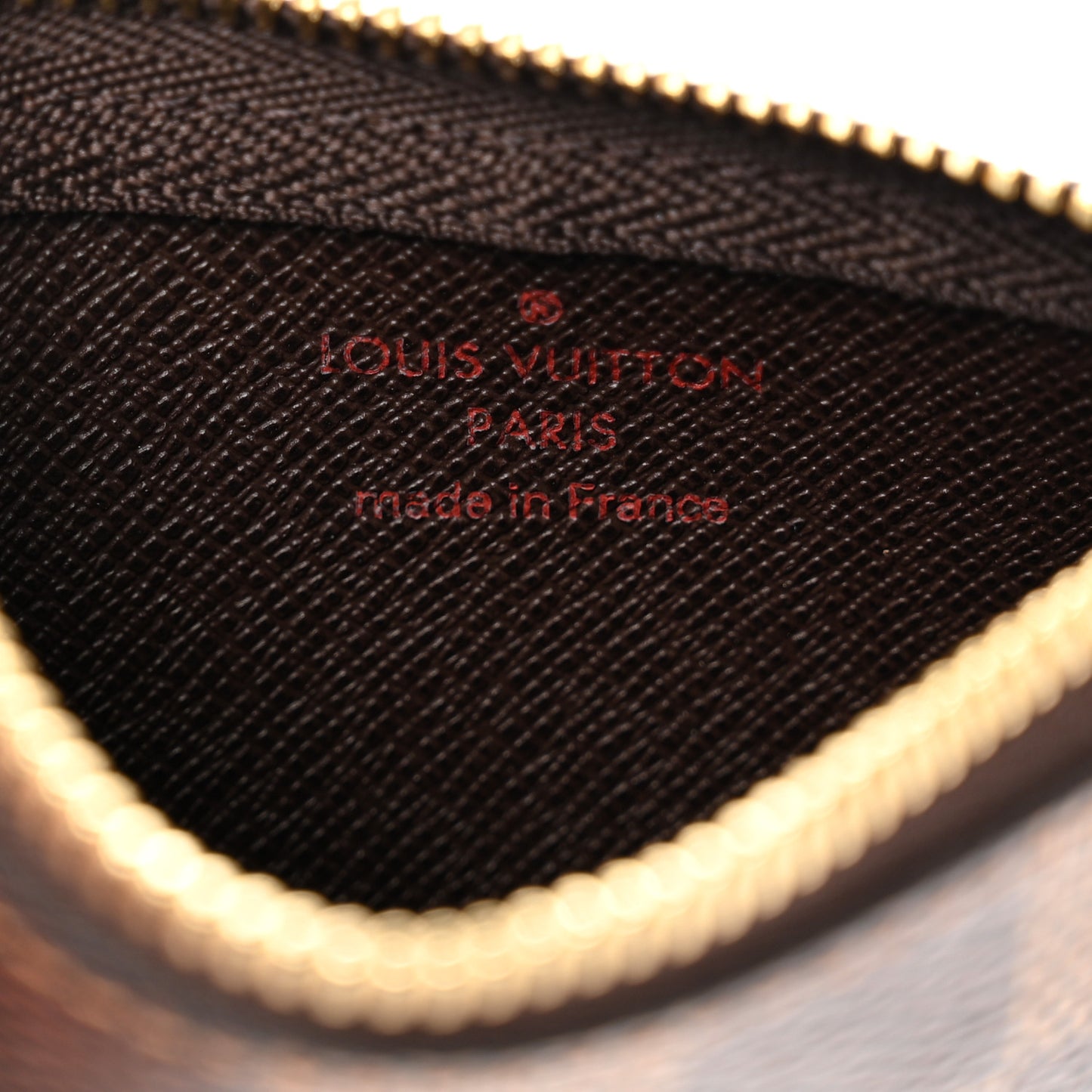 Damier Ebene Key Pouch