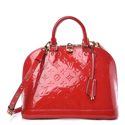 Louis Vuitton Vernis Alma PM Cherry 1 of 12