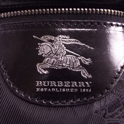 Burberry Prorsum Leather Studded Knight Satchel Black 7 of 9