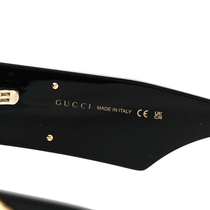 Gucci Acetate Square Frame Sunglasses GG0956S Black 6 of 9
