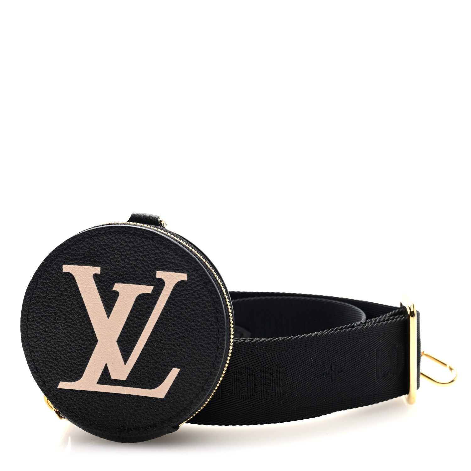 Louis Vuitton Multi Pochette Accessories Bandouliere Shoulder Strap Black 1 of 3