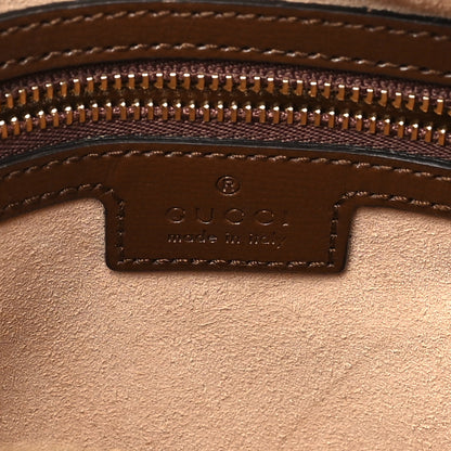 Gucci GG Supreme Monogram Small Horsebit 1955 Shoulder Bag Beige Brown Sugar 6 of 10