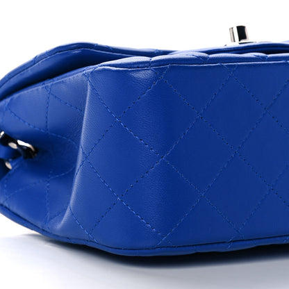 Chanel Lambskin Quilted Mini Square Flap Royal Blue 8 of 10