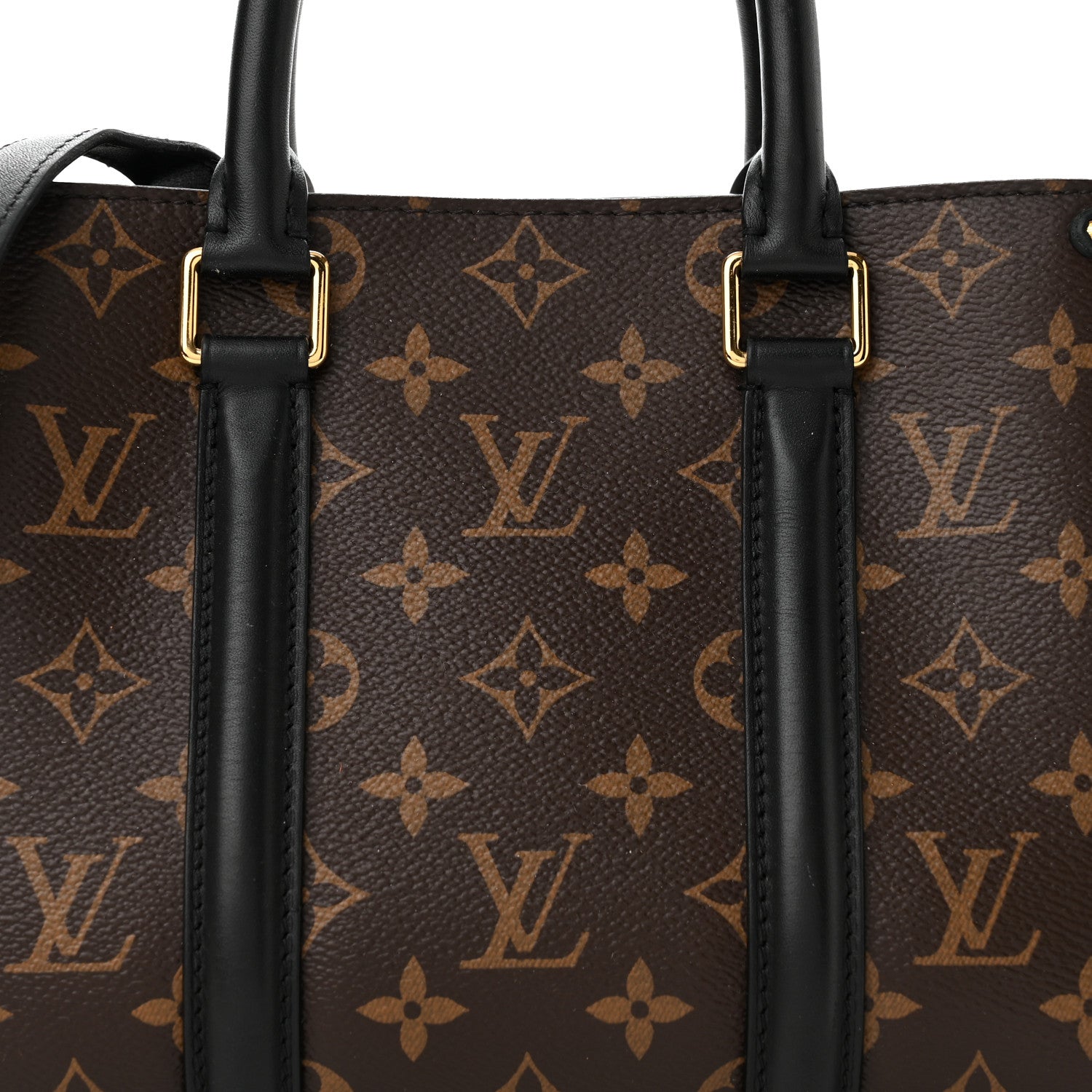 Louis Vuitton Monogram Soufflot BB Black 7 of 9
