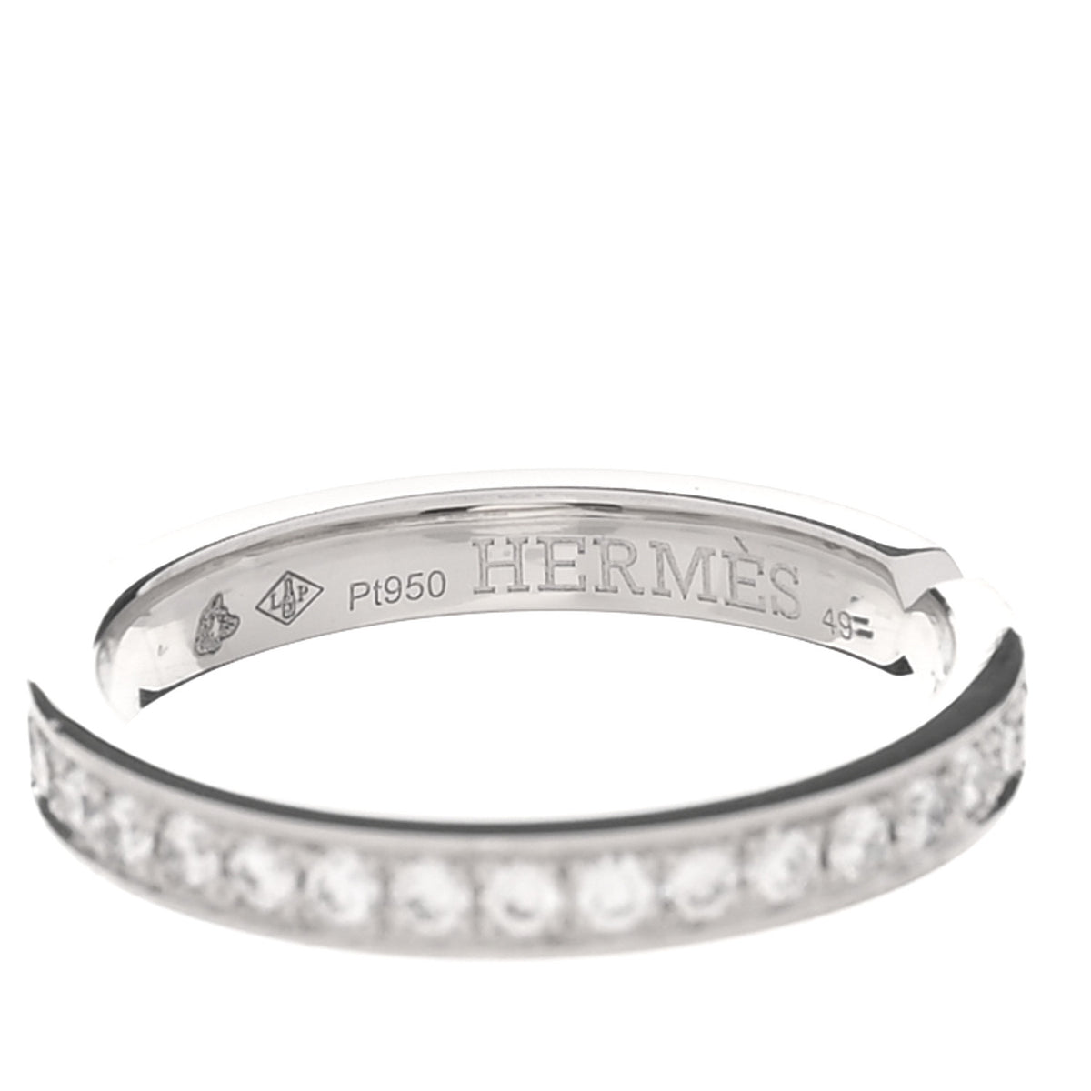 Platinum Diamond Eternity Band Ring 49 5