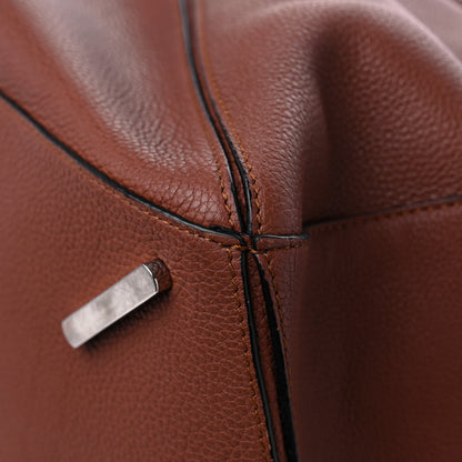 Loewe Calfskin Large Puzzle Bag Brown 10 of 15